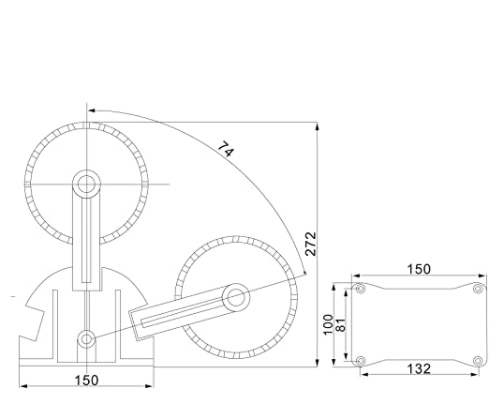Big Duck Retractable Dinghy Wheels